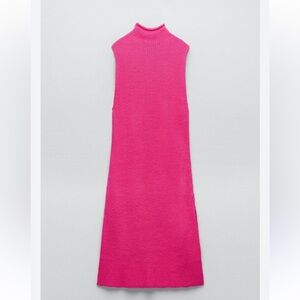 Zara sleeveless knit dress